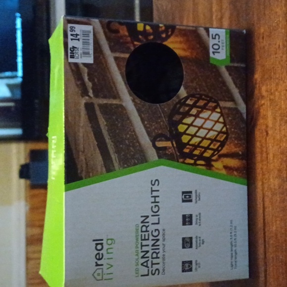 Lantern Solar Lights New In The Box - Picture 1 of 4